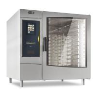 Zanussi 218723 Magistar TS Dokunmatik Ekranlı Kombi Konveksiyonlu Fırın, GN 2/1 10 Tepsi Kapasiteli, Elektrikli