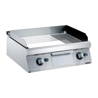 Zanussi 372041 Krom Plaka Düz ve Nevürlü Yüzey Pleyt Izgara, 800x700x250 mm, Gazlı