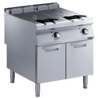 Zanussi 392095 EVO 900 Serisi Dolaplı V Tipi Hazneli 18+18 lt Elektrikli Fritöz 80x90x85 cm