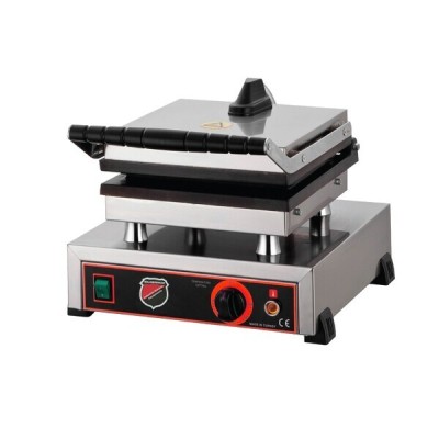 SilverInox Dörtlü Kare Model Waffle Makinesi, Elektrikli